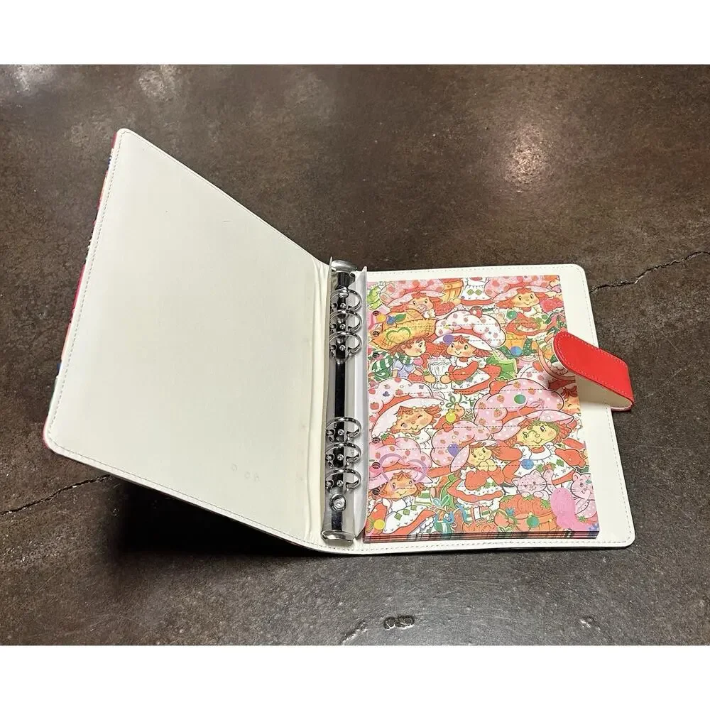 Strawberry Shortcake A5 Binder w/ Printed Stationery paper & Tote